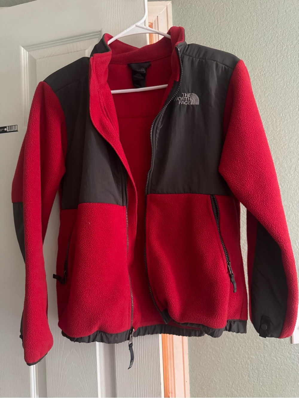 The North Face Bright Red Fleece Pullover